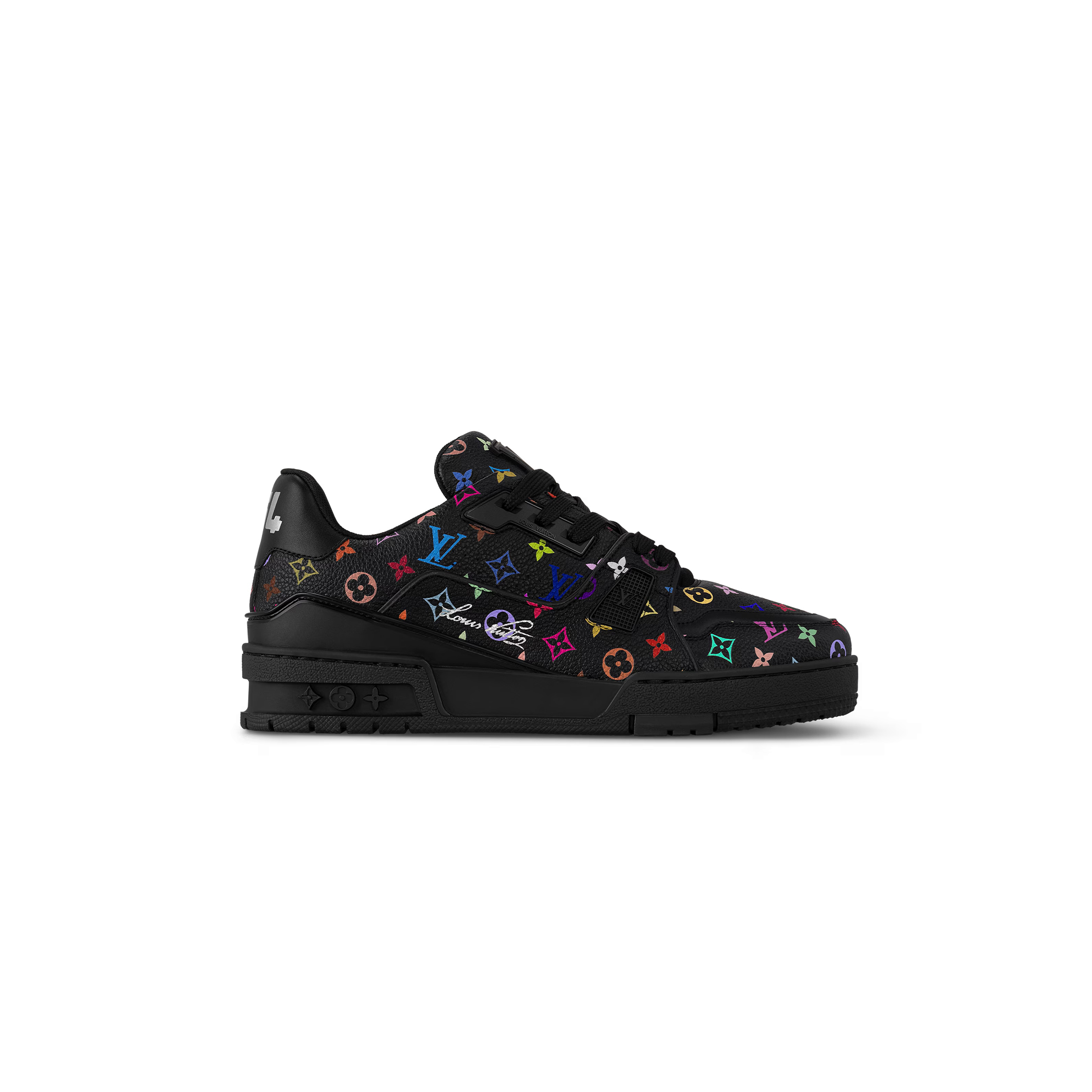 LOUIS VUITTON MURAKAMI LV X TM LV TRAINER SNEAKER 1AGZDX LOUIS VUITTON MURAKAMI LV X TM LV TRAINER SNEAKER 1AGZDX